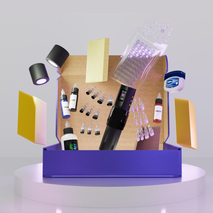 Kit Tatouage Débutant - Cortex Pulse Kit Tatouage Débutant - Cortex Pulse